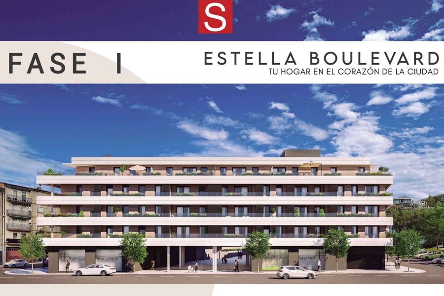 Promoción Estella Boulevard - Fase I. Inmobiliaria Sarasate