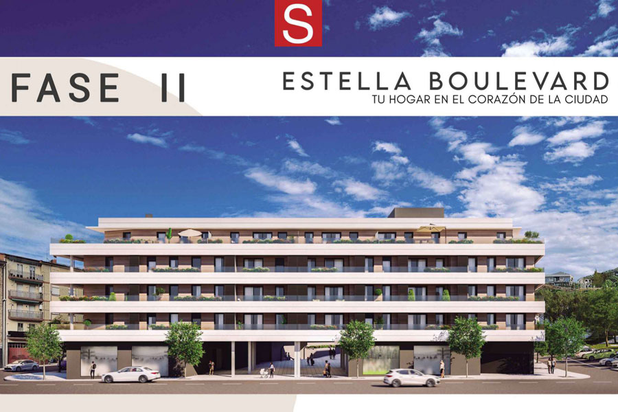 Promoción Estella Boulevard - Fase II. Inmobiliaria Sarasate